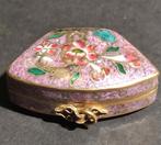 Vintage Cloisonne Burgandy, Ophalen of Verzenden