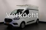 Ford Transit Custom 2.0 TDCI 130PK L2H2 EURO 6 - Airco - Nav, Auto's, Parkeersensor, 211 g/km, Wit, Bedrijf