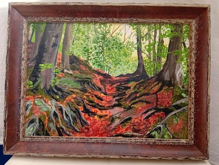 Peintures à l'huile 2 pièces uniques Ensemble 30€, Maison & Meubles, Accessoires pour la Maison | Peintures, Dessins & Photos