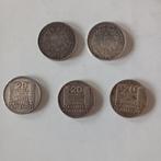 France zilveren munten lot 1849/1934, Postzegels en Munten, Ophalen of Verzenden