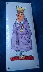Koning boudewijn custoom emaile  bord nr 386 op 1000, Ophalen of Verzenden
