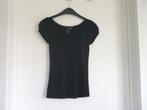 Zwart T-shirt top met bolletjes kraag van H&M Maat XS, Vêtements | Femmes, T-shirts, Noir, Taille 34 (XS) ou plus petite, Enlèvement ou Envoi