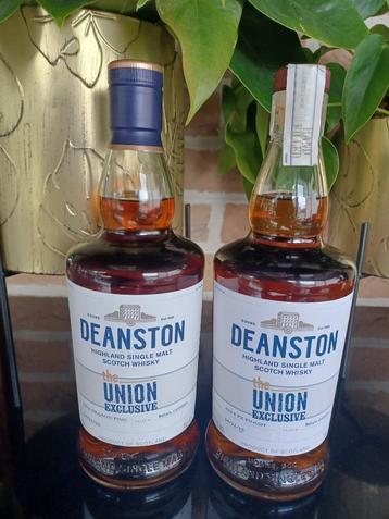 Whisky Deanston 2x the Union beschikbaar voor biedingen
