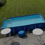 Zwembad intex met filter 4m20 x 2m20. 70cm, Tuin en Terras, Ophalen, Gebruikt, Opzetzwembad