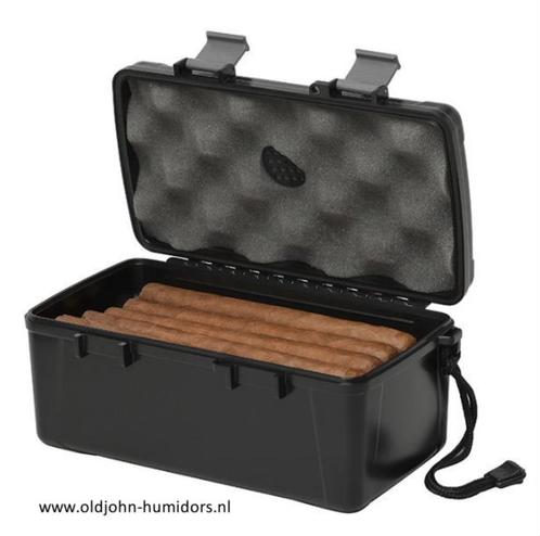 XIKAR TRAVEL HUMIDOR 15 SIGAREN BLACK /ZWART            h111, Verzamelen, Rookartikelen, Aanstekers en Luciferdoosjes, Nieuw, Tabaksdoos of Verpakking