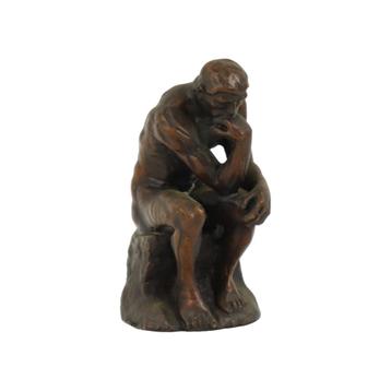 Naar Auguste Rodin Le Penseur De Denker Reproductie in Brons