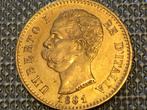 20 lire 1881 goud Umberto, Enlèvement ou Envoi, Italie, Or