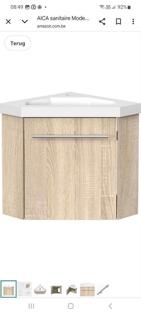 Hoek Badkamer douch Kast  compleet incl, Huis en Inrichting, Badkamer | Badkamermeubels, Zo goed als nieuw, Ophalen of Verzenden
