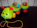 Fisher price, Roll-a-round rups met 3 balletjes, Kinderen en Baby's, Speelgoed | Fisher-Price, Ophalen of Verzenden, Duw- of Trekspeelgoed