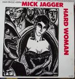 12 INCH MAXI SINGLE HARD WOMAN MICK JAGGER, Gebruikt, Maxi-single, Ophalen of Verzenden, Pop
