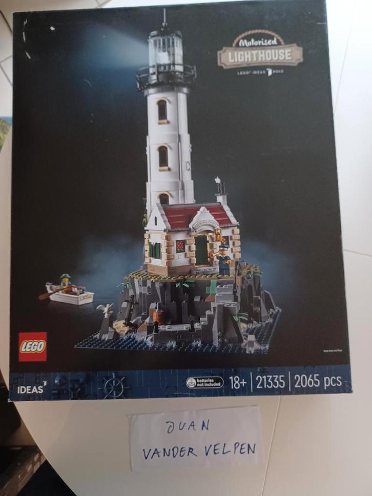 Lego 21335 Motorised Lighthouse, Kinderen en Baby's, Speelgoed | Duplo en Lego, Gebruikt, Lego, Complete set, Ophalen of Verzenden