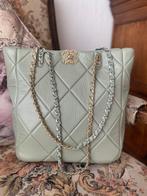 Sac à main style Chanel, Enlèvement ou Envoi, Comme neuf, Vert