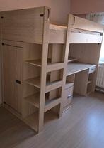 Lit superposé avec bureau et armoire, Enfants & Bébés, Enlèvement, Comme neuf, Lits superposés