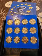 Coffret 12 pièces d'1 euros colorées, Timbres & Monnaies, Monnaies | Europe | Monnaies euro, Enlèvement ou Envoi