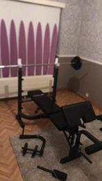 Halterbank Focus Fitness, Sport en Fitness, Ophalen, Overige materialen, Benen, Gebruikt