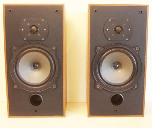 B & W Luidsprekers / Model DM10 / Made In England, Audio, Tv en Foto, Luidsprekerboxen, Zo goed als nieuw, Front, Rear of Stereo speakers