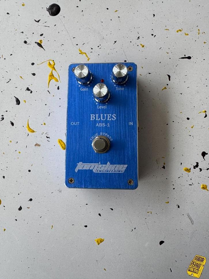 Tomsline ABS-1 Blues, Muziek en Instrumenten, Effecten, Zo goed als nieuw, Distortion, Overdrive of Fuzz, Ophalen of Verzenden