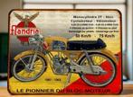 Plaque en métal moto flandria, Ophalen of Verzenden, Zo goed als nieuw