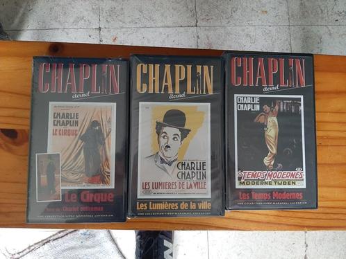 Lot de 24 cassettes VHS de Charlie Chaplin / Charlot, Cd's en Dvd's, VHS | Film, Nieuw in verpakking, Komedie, Vanaf 12 jaar, Ophalen