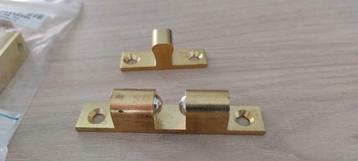 Kogelsnapslot Messing voor deurbeslag 24 stuks 70x13 mm beschikbaar voor biedingen