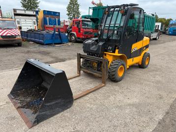 JCB TLT 35D 4x4 + schepbak 2717 h (bj 2012) beschikbaar voor biedingen
