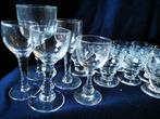 série de petits verres (le plus haut fait 9 cm), Ophalen