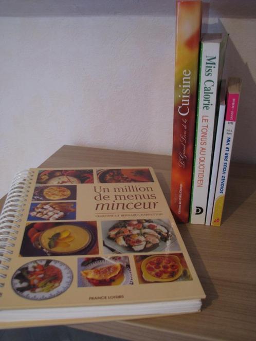 Lot de 4 livres Thème cuisine, Boeken, Kookboeken, Zo goed als nieuw, Ophalen of Verzenden