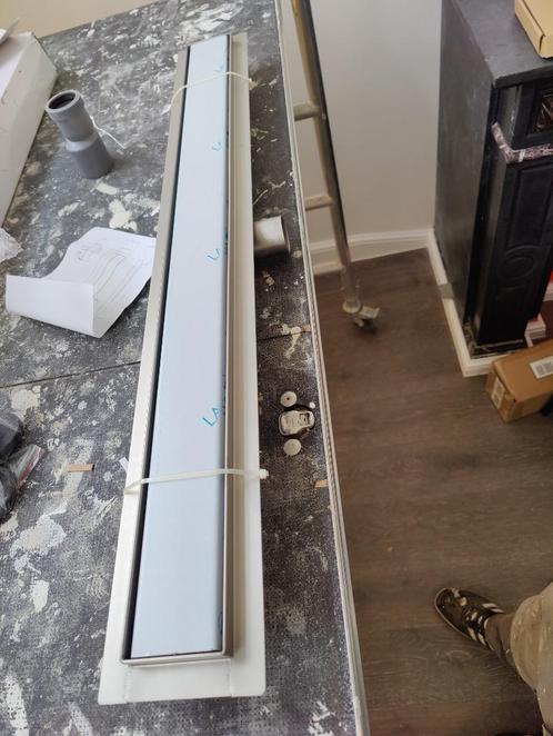 Douchegoot groot Rvs, Doe-het-zelf en Bouw, Sanitair, Nieuw, Douche, Inox, Ophalen
