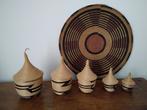 Lot vanneries du Congo et Rwanda, Ophalen of Verzenden