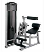 LIFE FITNESS 2 in 1 ABDOMINAL / LOWER BACK EXTENSION, Ophalen of Verzenden, Zo goed als nieuw