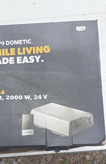 Convertisseur électrique dometic 24v/220v 2000w beschikbaar voor biedingen