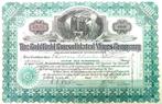 Goldfield Consolidated Mines Company 1910, Postzegels en Munten, Aandelen en Waardepapieren, Certificaat van aandeel, Ophalen of Verzenden