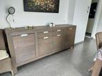 Complete eetkamer (tafel/stoelen/kast), Huis en Inrichting, Ophalen, Gebruikt, Landelijk, 4 tot 6 stoelen