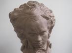 decoratieve buste componist Beethoven terracotta, Antiek en Kunst, Ophalen of Verzenden