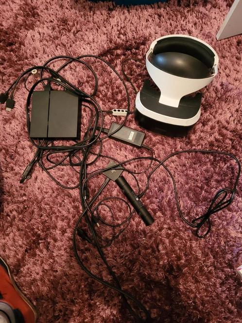PlayStation vr virtual reality-headset met camera sony, Games en Spelcomputers, Virtual Reality, Zo goed als nieuw, Sony PlayStation