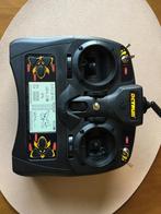 Zender detrum 6 ch met twee ontvangers msr 66a gyro, Ophalen of Verzenden