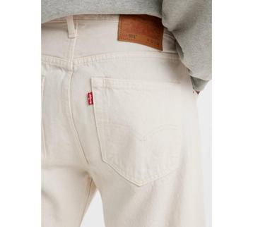 501 LEVI'S Jeans spijkerbroek levis W38-L32 creme wit 38-32