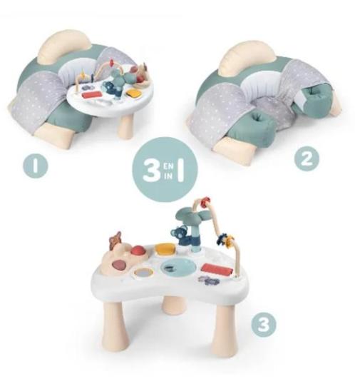Little Smoby Cosy Seat 3 in 1 babyzitje en speeltafel, Kinderen en Baby's, Speelgoed | Speeltafels, Gebruikt, Ophalen