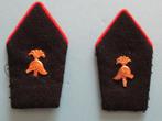 ABL kraagspiegels genie ( set ), Verzamelen, Ophalen of Verzenden, Landmacht, Embleem of Badge