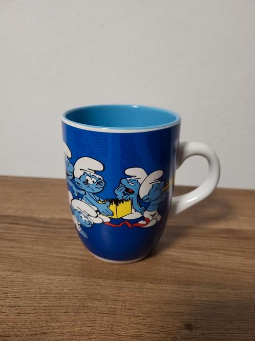 Smurfen Porcelain Mokje / Leuke mok, Verzamelen, Smurfen, Zo goed als nieuw, Ophalen of Verzenden