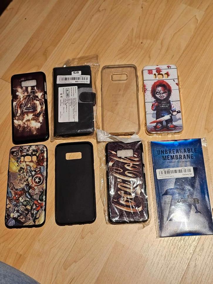 housse de gsm s8 normal et coque  S8 plus, Télécoms, Téléphonie mobile | Accessoires & Pièces, Neuf, Samsung, Support de téléphone ou Accessoire