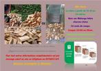 Melange de 3 bois pour chauffage hiver 2025 sans frais, 6 m³ of meer, Verzenden, Beukenhout, Blokken