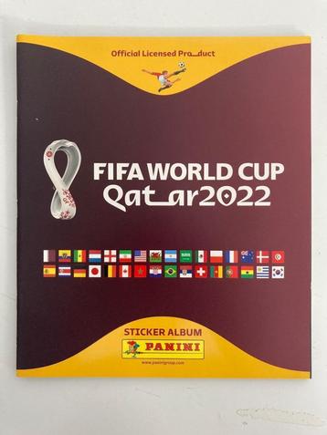 Panini WK 2022 sticker album (leeg) beschikbaar voor biedingen