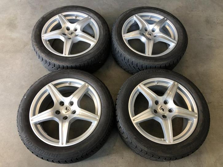 17” Audi, Mercedes A, B, C, E Klasse Velgen + Winterbanden, Auto-onderdelen, Overige Auto-onderdelen, Audi, Mercedes-Benz, Ophalen