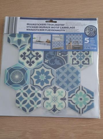 muurstickers tegelmotief beschikbaar voor biedingen