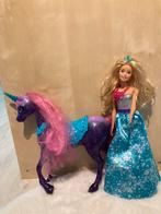 Barbie Dreamtopia pop + Unicorn, Kinderen en Baby's, Ophalen of Verzenden, Zo goed als nieuw, Barbie