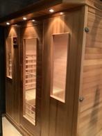 4-persoons infrarood sauna, Sport en Fitness, Sauna, Ophalen, Zo goed als nieuw, Infrarood