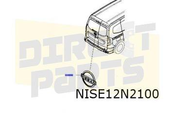 Nissan Townstar (1/22-) (XFK) embleem logo "Nissan" op laadd beschikbaar voor biedingen