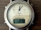 Vintage horloge, Handtassen en Accessoires, Horloges | Heren, Staal, Leer, Ophalen