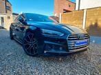 Audi A5, virtuele cockpit/zonnedak, stuurwielpeddels, Auto's, 1525 kg, 1984 cc, Zwart, Berline